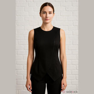 ATTITUDE Black Vest Large Size 14